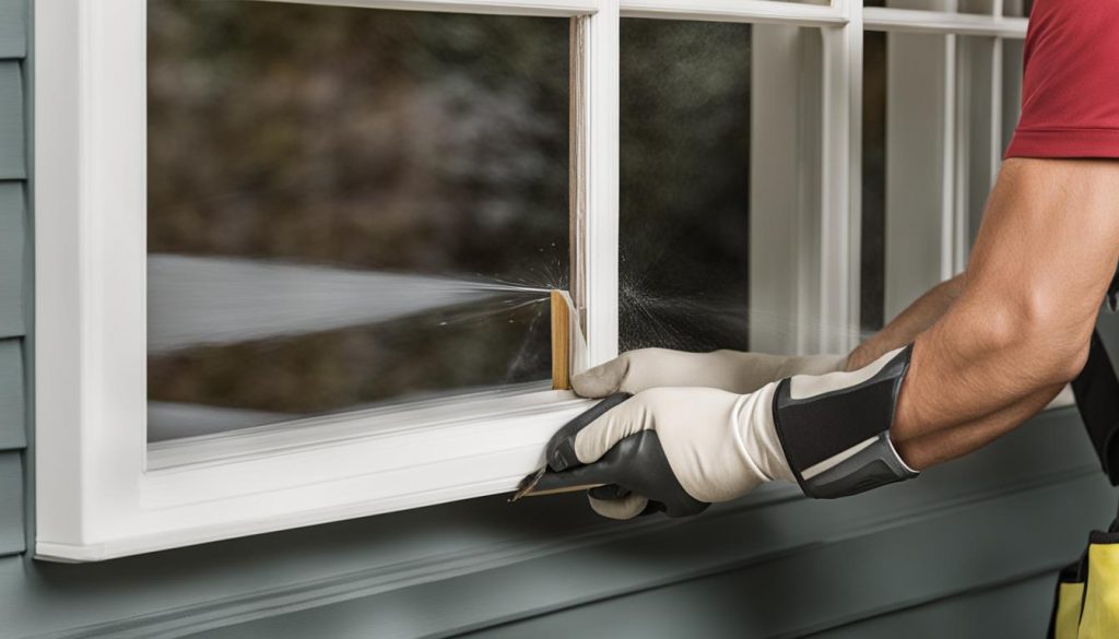 fenster dicht machen