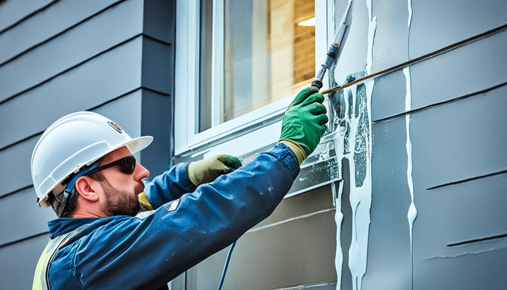 fenster von außen abdichten mauerwerk