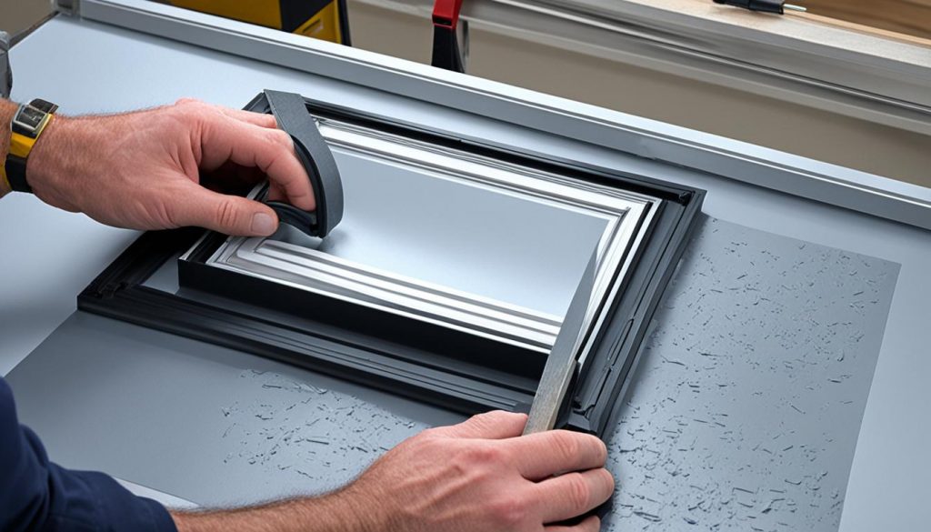 fensterrahmen dichtung