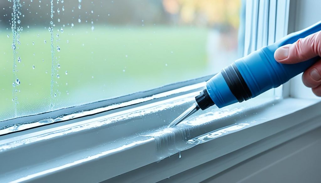 fensterbank abdichten innen