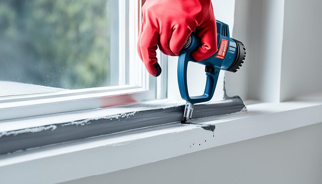 fensterbank innen abdichten