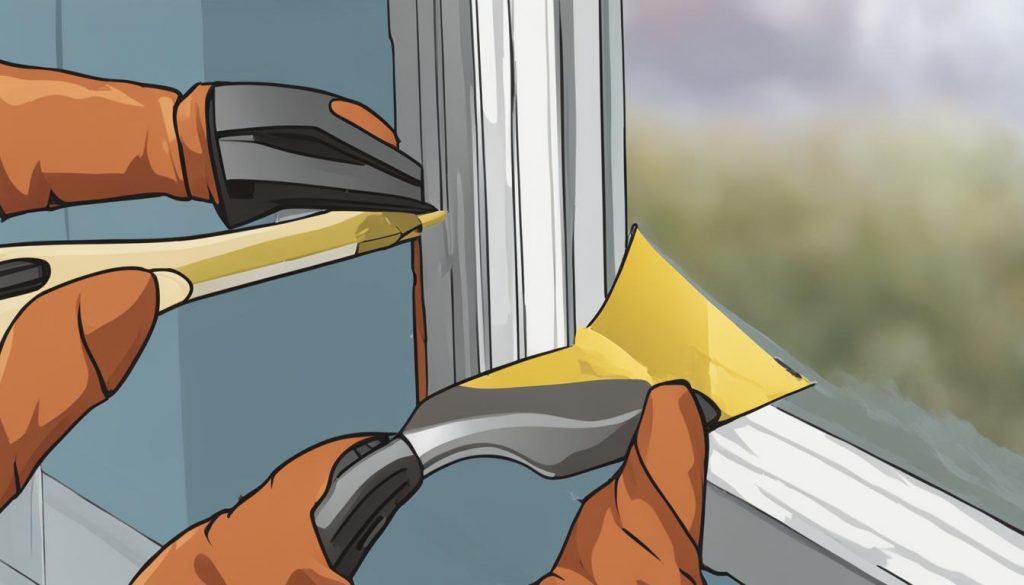 fensterdichtung kleben