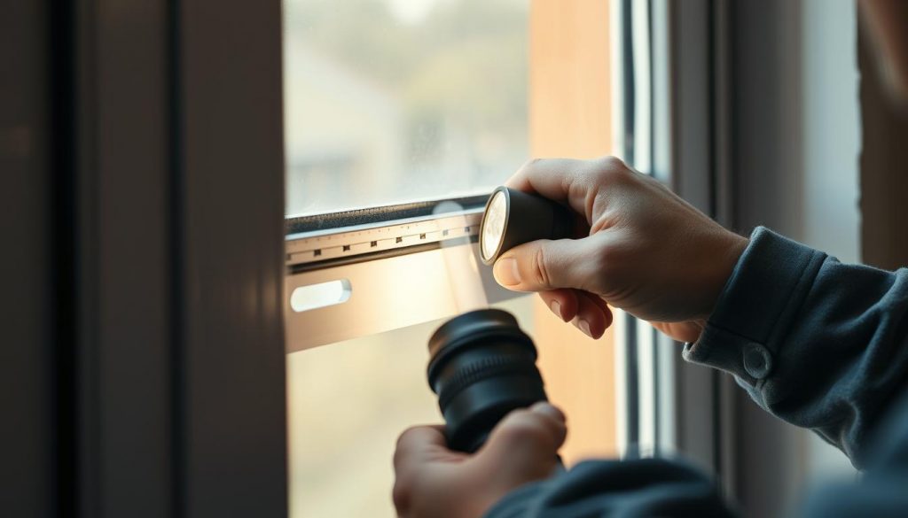 Überprüfung der Fensterdichtheit Überprüfung der Fensterdichtheit