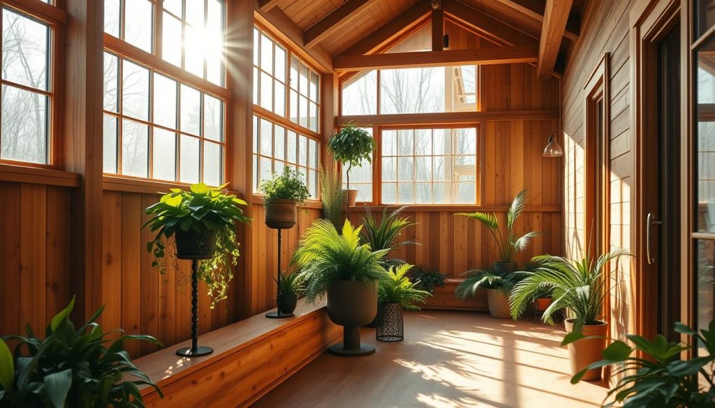 Holz Wintergarten selber bauen