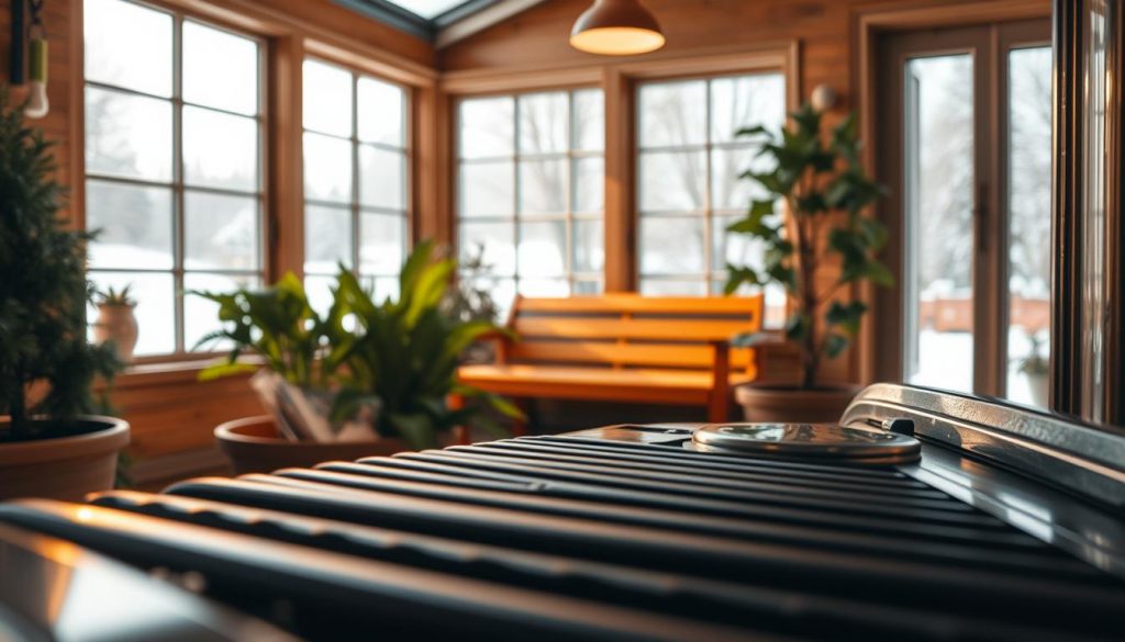 Wintergarten Heizung