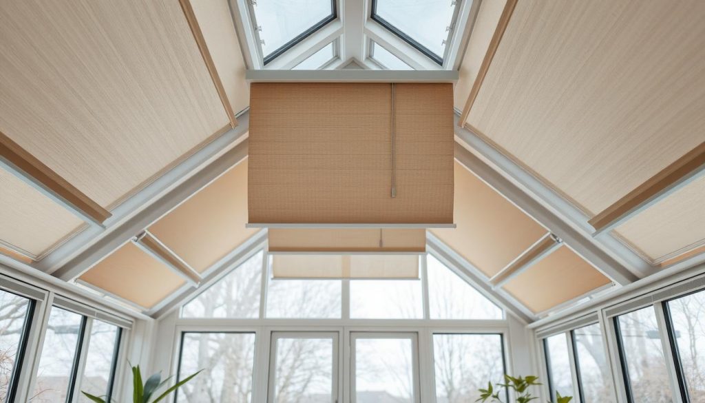 Wintergarten Sonnenschutz innen