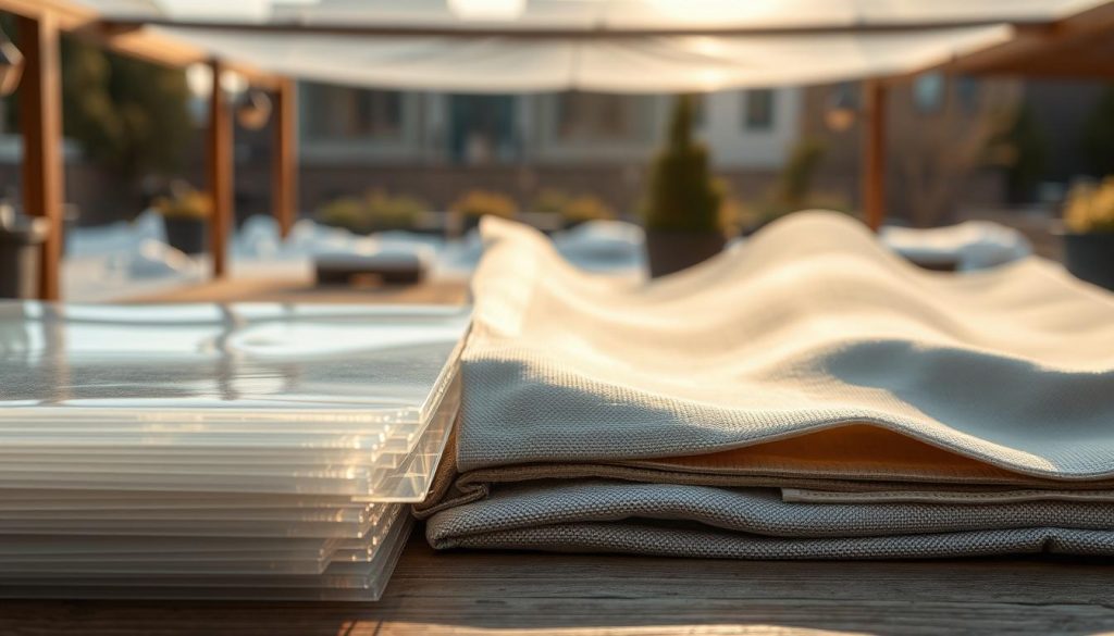 Hochwertige Materialien für Planen