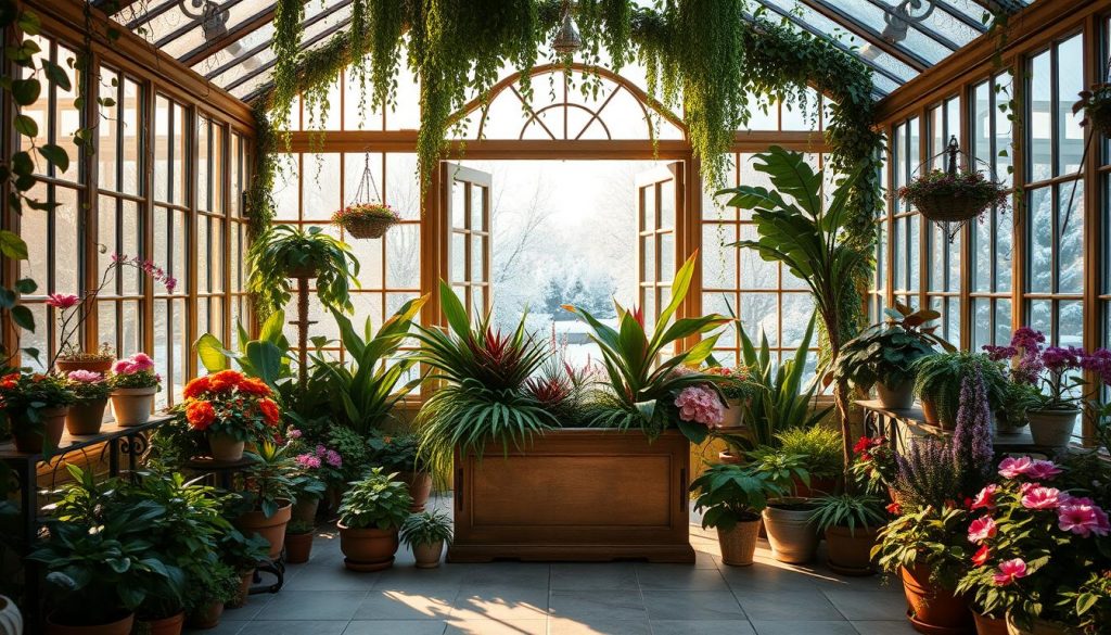 Wintergarten als Gewächshaus