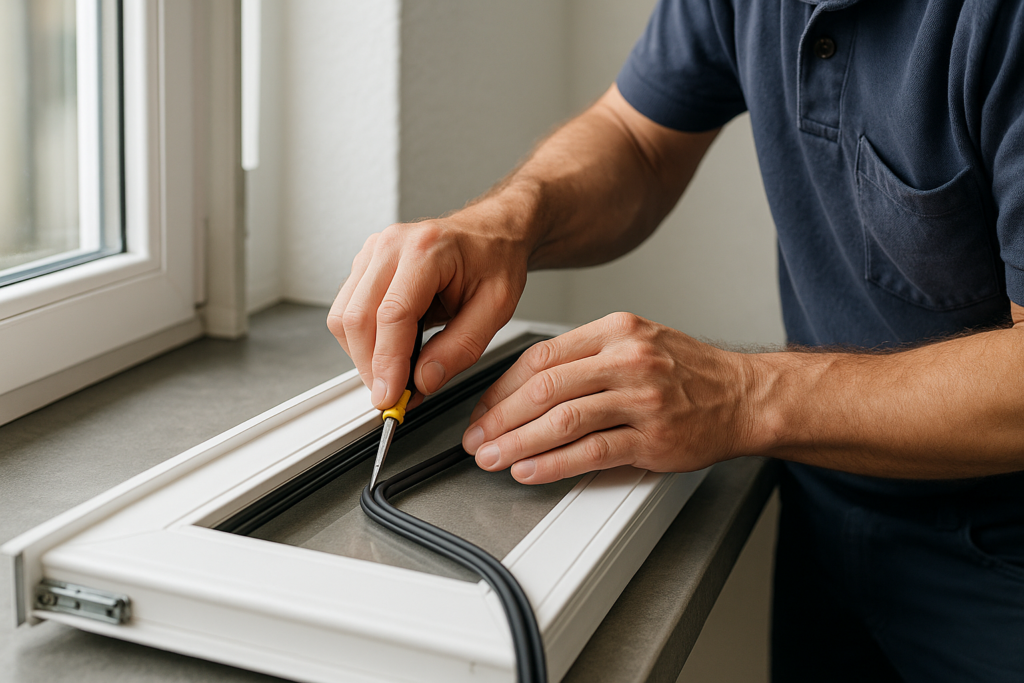 Fensterdichtungen Pflegen in Luebeck — DICHTWERK Marcus Knittel