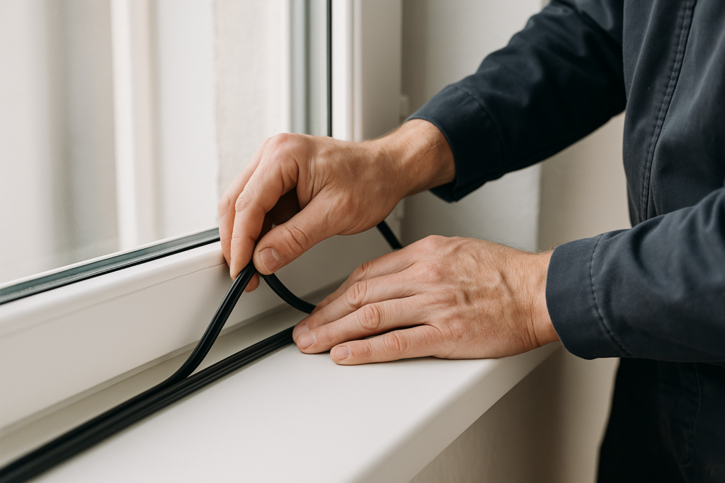 Schimmel Fensterdichtung Mietwohnung in Luebeck — DICHTWERK Marcus Knittel