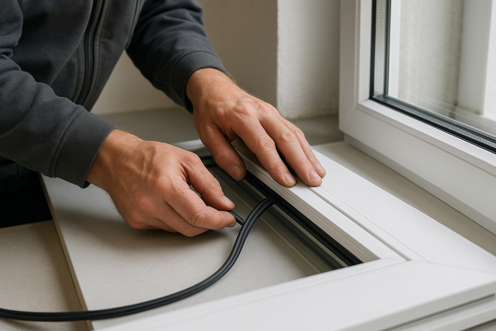 Schimmel Fenstergummi Entfernen in Luebeck — DICHTWERK Marcus Knittel